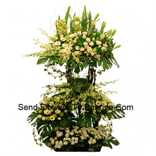 Elegante Schikking van Assortiment Bloemen