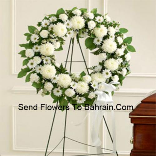 Elegant Wreath with Stand