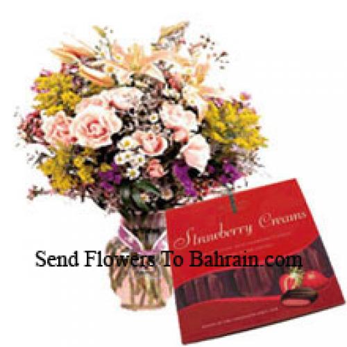 Flores Variadas Premium con Chocolates Importados